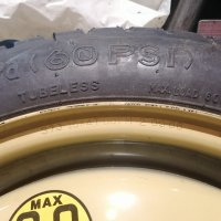 Резервна гума патерица за Мазда , снимка 3 - Гуми и джанти - 38369928