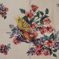 Нова блузка с цветя папагали , снимка 2 - Тениски - 33825419