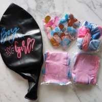 Балон за пол на бебе конфети 