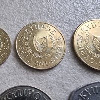Монети . Кипър .1,2,5, 10 ,20 и 50 цента. 6 бройки., снимка 9 - Нумизматика и бонистика - 42425286