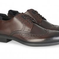  кожени луксозни бизнес обувки BOSS Hugo Derby  номер 42,5-43, снимка 1 - Официални обувки - 37146636