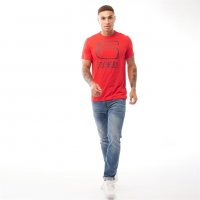 МЪЖКА ТЕНИСКА – G-STAR RAW Graw T-Shirt Flame; размери: L и XL, снимка 2 - Тениски - 30210541