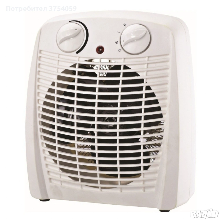 Отоплителна печка с вентилатор Voltz, 2000W, снимка 1