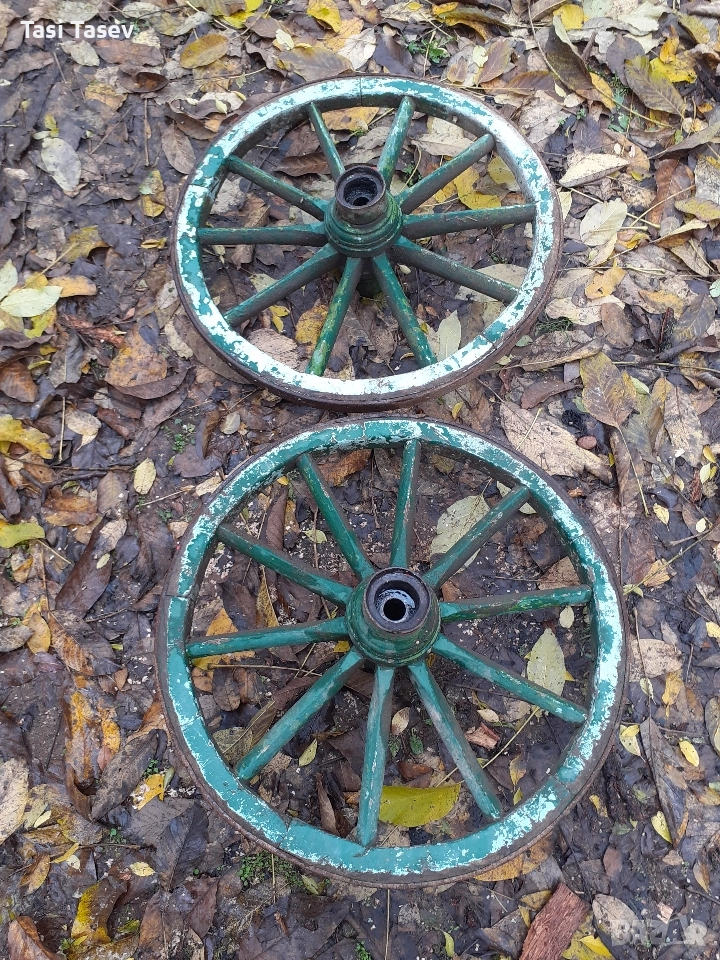 Колела от каруца, снимка 1