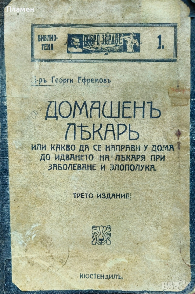 Домашенъ лекарь Георги Ефремовъ /1929/, снимка 1