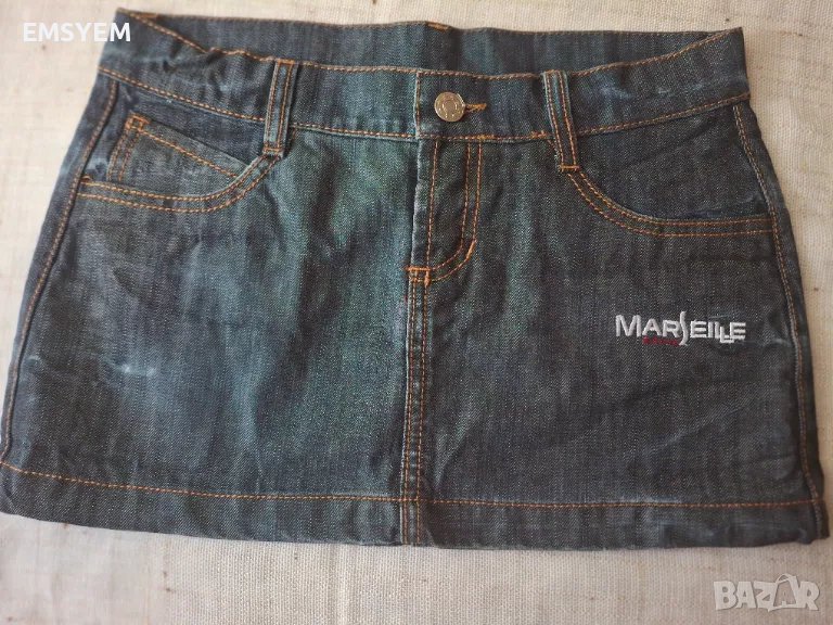 къса пола деним , снимка 1