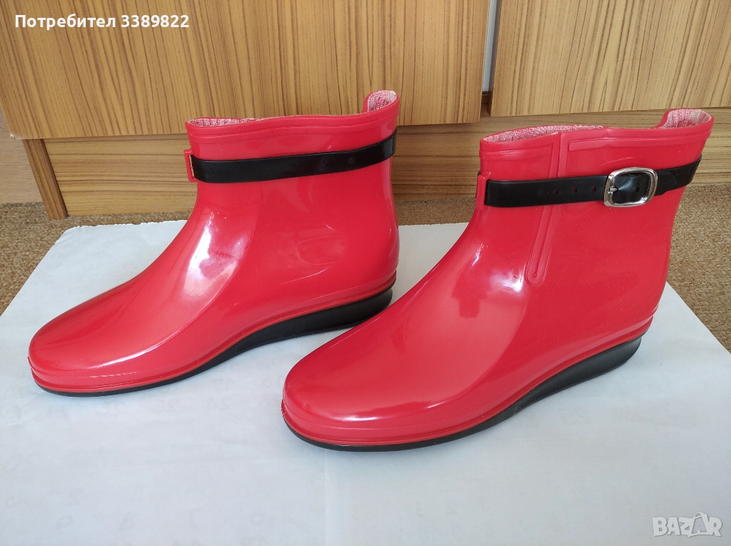 Дамски гуменки ботуши , снимка 1