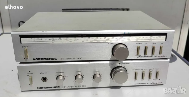 Стерео усилвател и тунер Nordmende PA 900, TU 900, снимка 1