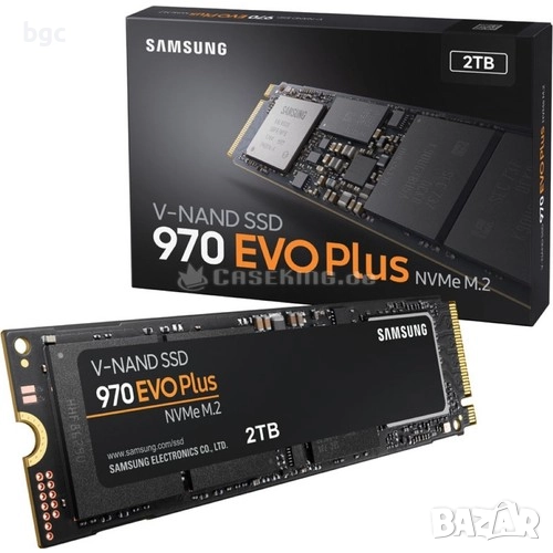 2бр SSD Samsung 970 EVO Plus 2TB (MZ-V7S2T0BW)  nvme 3D V-NAND - 2 броя, снимка 1