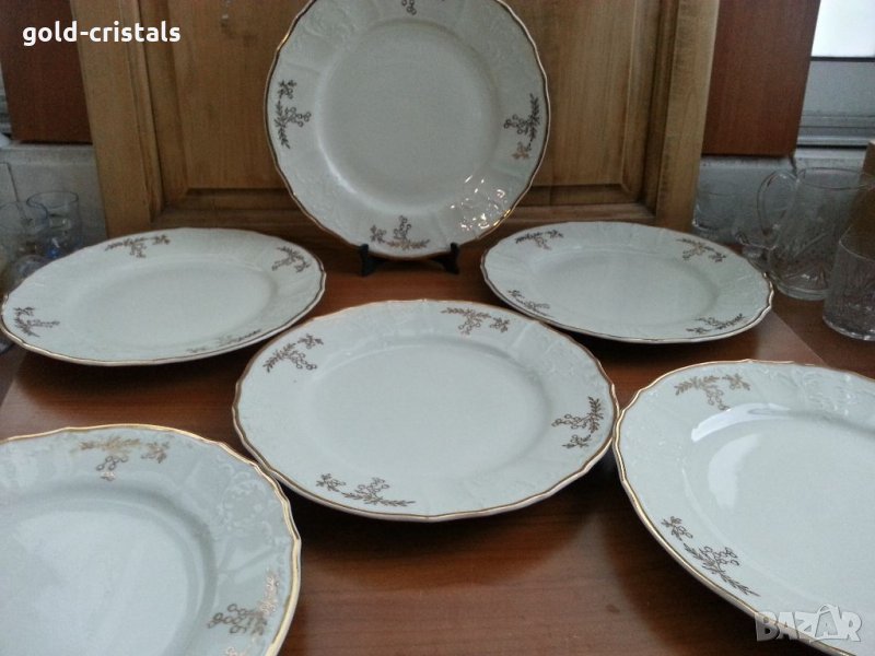 Стар порцелан Чехословакия чинии , снимка 1