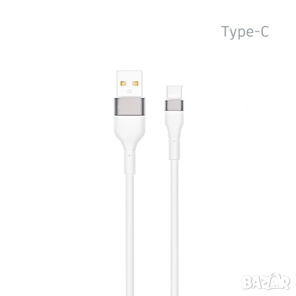 Кабел за зареждане USB към Type-C​ телефон смартфон, снимка 1