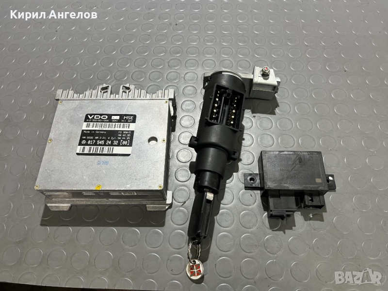 Компютър с ключ и имобилайзер за Mercedes E200 W210 (136 к.с. Автомат), снимка 1