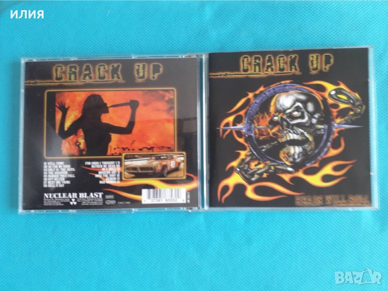 Crack Up – 1998 - Heads Will Roll(Nuclear Blast – NB 353-2)(Death Metal), снимка 1