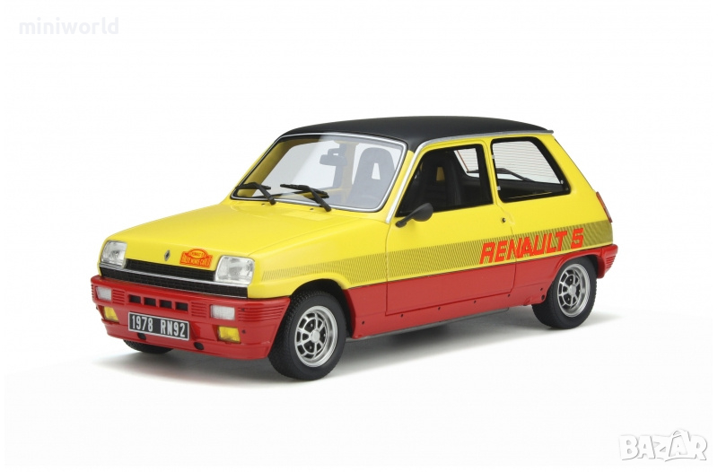 Renault 5 TS Monte Carlo 1978 - мащаб 1:18 на Ottomobile моделът е нов в кутия, снимка 1