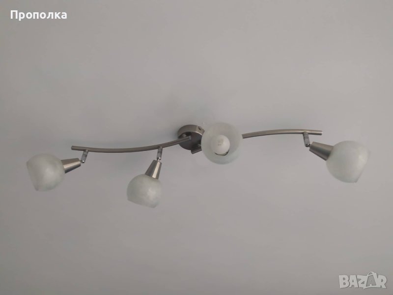 Осветително тяло/лампа тип Спот с четири крушки, снимка 1
