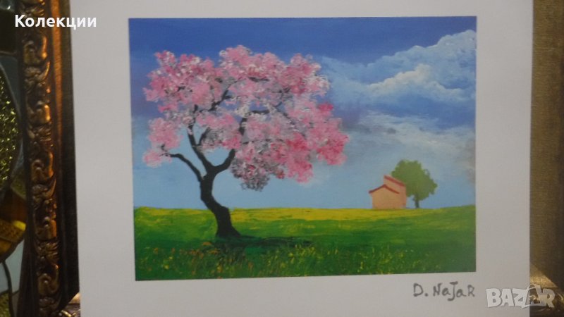 Картина на известен художник Дейвид Наджар, снимка 1