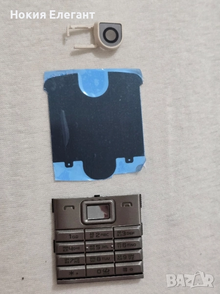 Оригинални нови части за Nokia 8800 Sirocco silver , снимка 1