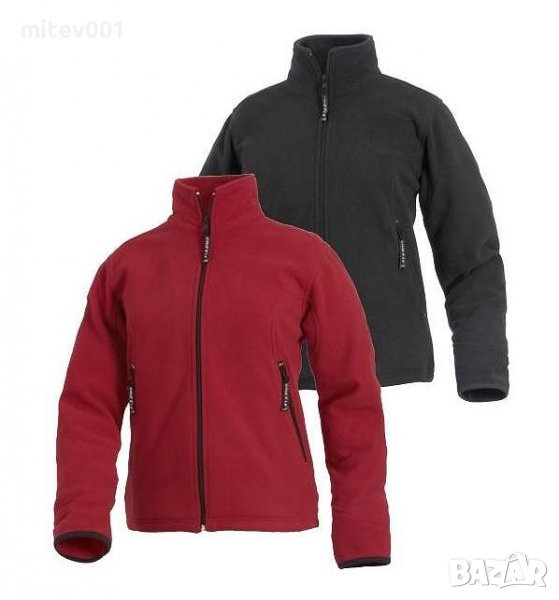 Яке полар Grizzly SELJORD LADY червено 150873, снимка 1