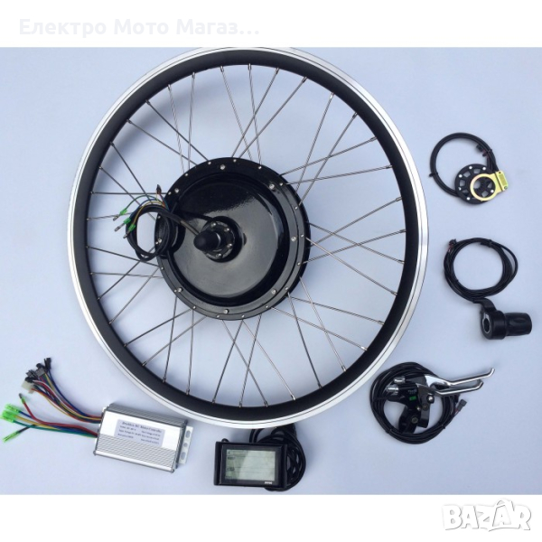 1000 Вата Комплект за електрически велосипед, скутер , мотопед, триколка, снимка 1