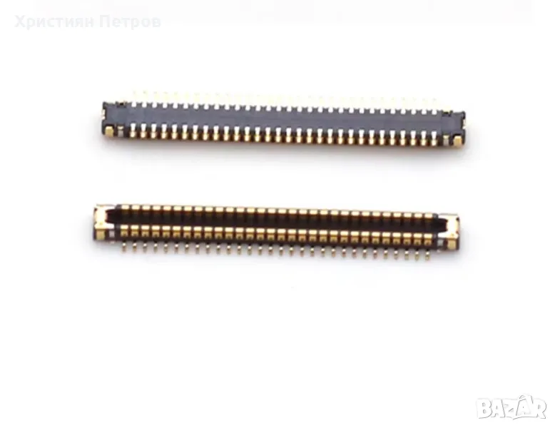 Конектор / Букса 60 pin на лентов кабел за Xiaomi Mi 10 Lite, снимка 1