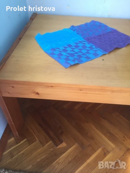 Дървена масичка , снимка 1