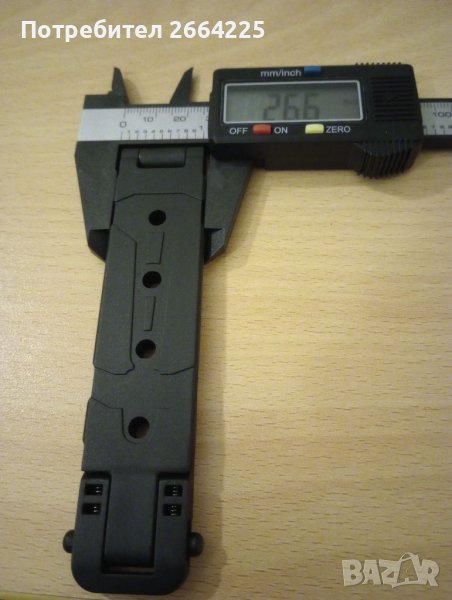 Нов тактически черен молелок, снимка 1