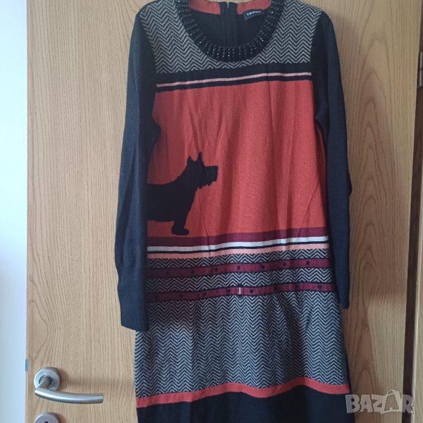 Вълнена рокля Taifun 42/L, снимка 1