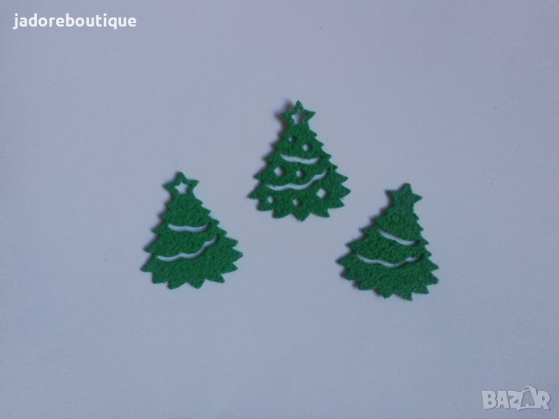 Елемент от гумена хартия EVA елха 2 / 3 бр скрапбук декорация , снимка 1