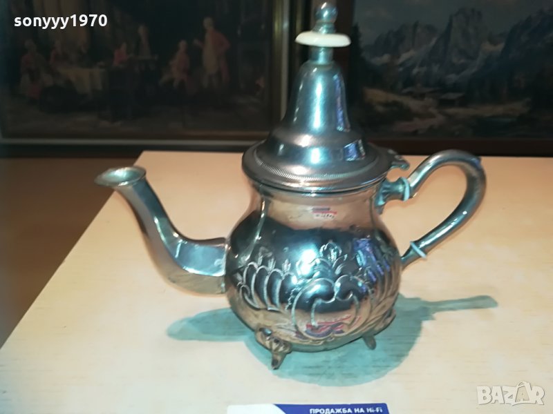 MAROC-ретро чаиник-23Х20Х12СМ-внос франция, снимка 1