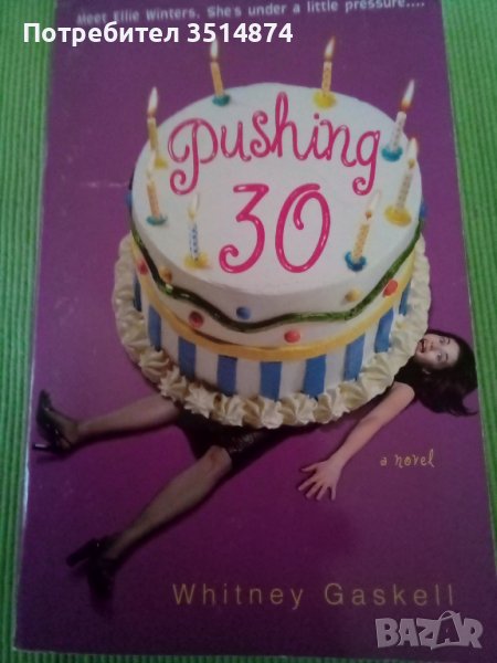 Pushing 30 a novel Whitney Gaskell paperback 2003г., снимка 1