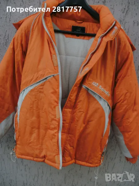 Мъжко зимно дебело яке с качулка - оригинално - Sandic !, снимка 1