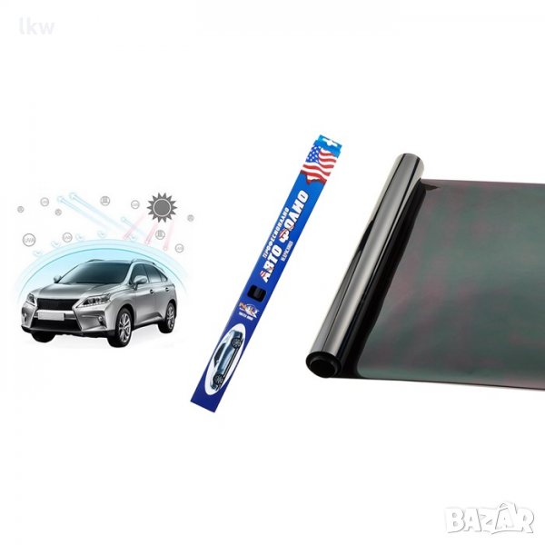 Фолио за затъмняване на стъкла -50см х 3м- 75см х3м-, снимка 1