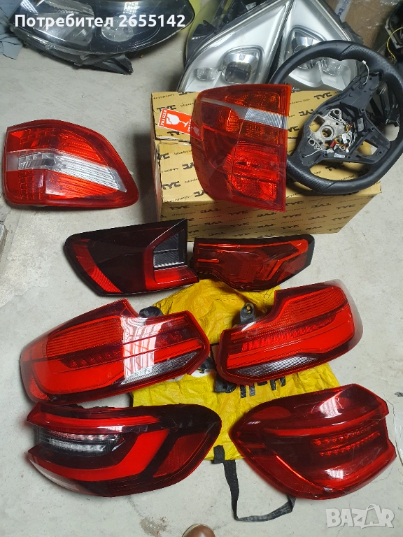 Стопове,фарове,аербек и др. части БМВ, BMW след 2014г., снимка 1