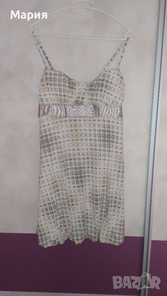 Къса рокля, тип балон, размер L/42, снимка 1