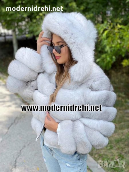 Дамско луксозно палто лисица код 159, снимка 1