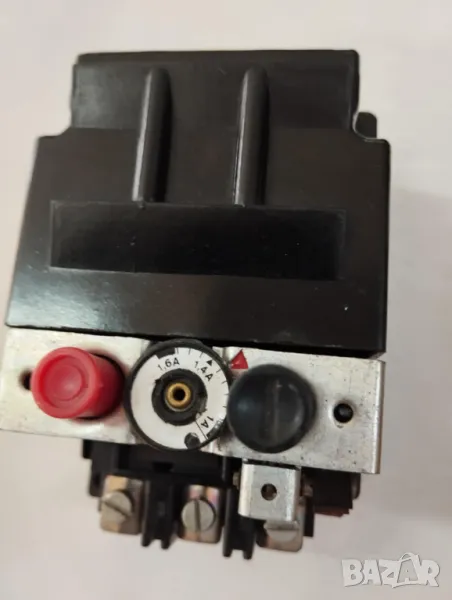 Моторна защита АТ00 , Автоматичният токопрекъсвач It= 1 - 1,6 ампера ;Im = 12,8-19.2 ампера , снимка 1