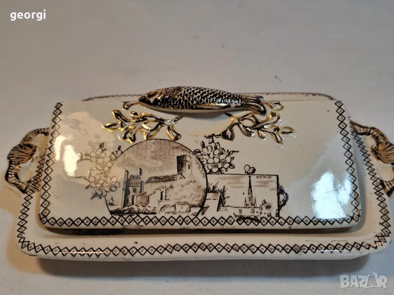 английски съд за масло    20/2, снимка 1