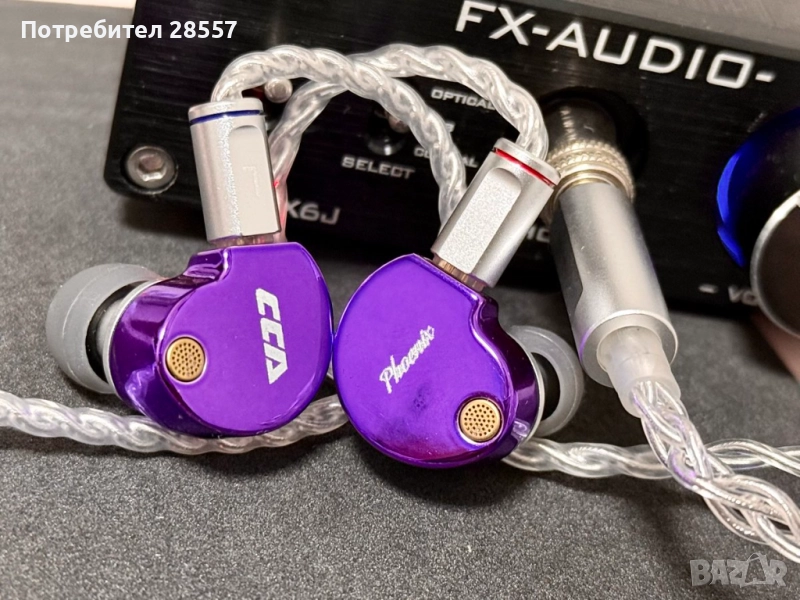 Нови- неотваряни CCA Phoenix Слушалки тип iem, снимка 1