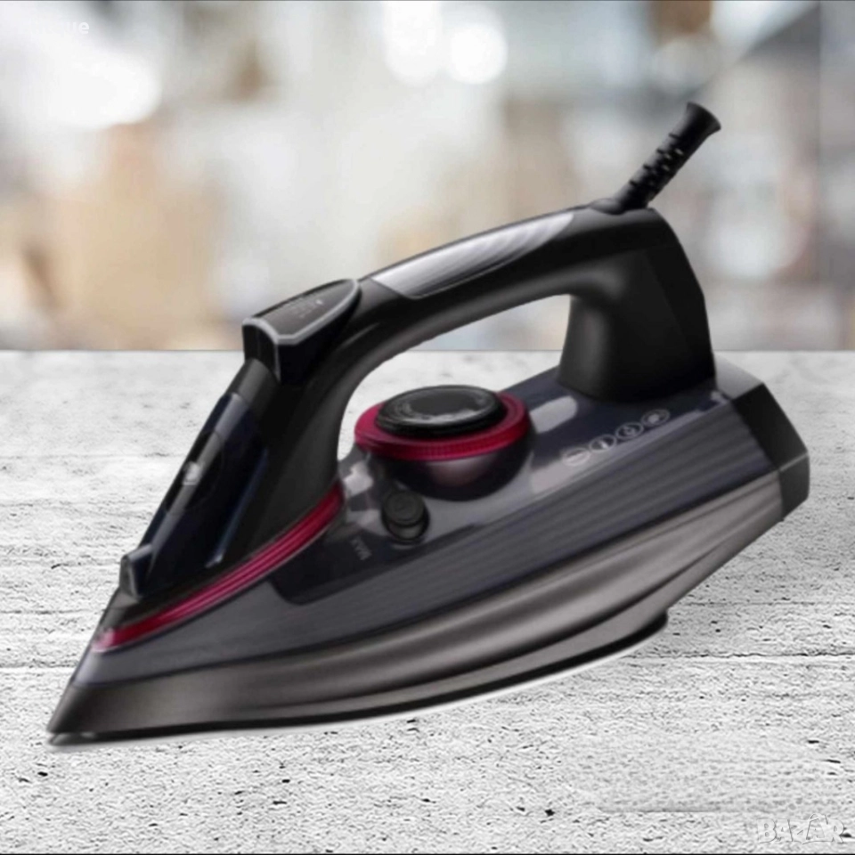 Ютия Voltz, 2600W, 300мл., Черен, 2 ГОДИНИ ГАРАНЦИЯ, снимка 1