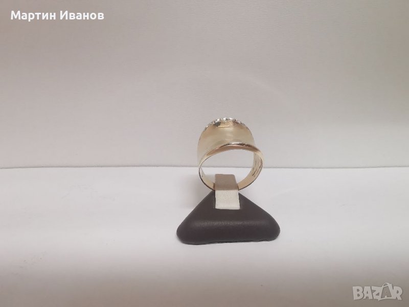 Златен дамски пръстен 5, снимка 1