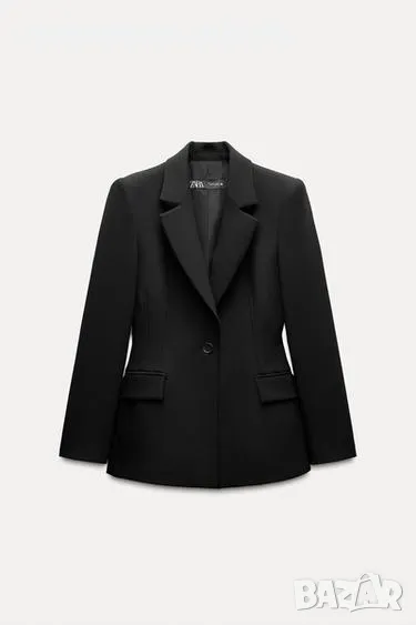 Дамско черно сако Zara, снимка 1