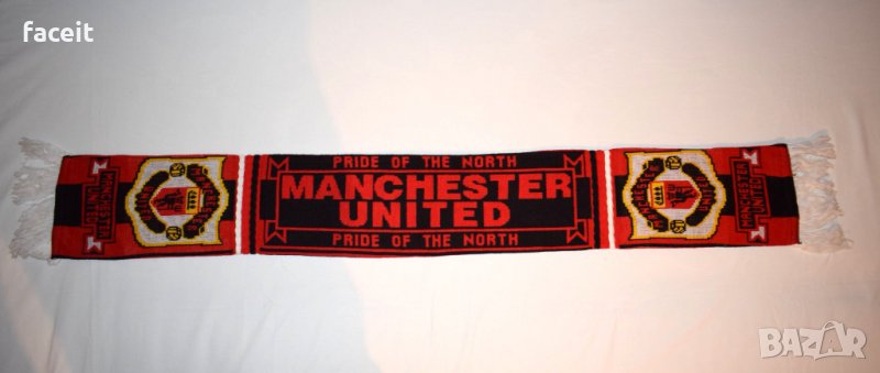 Manchester United - Pride of the North - 100% ориг. шал / Манчестър Юнайтед, снимка 1