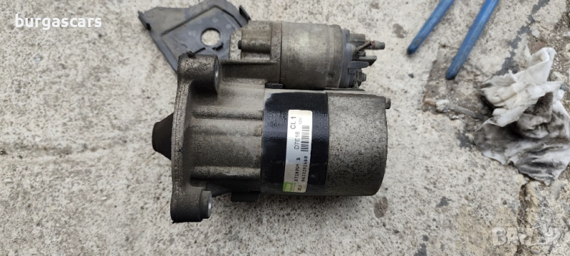 Стартер 9633292480 Peugeot 307 1.4-90к.с.16V - 60лв, снимка 1