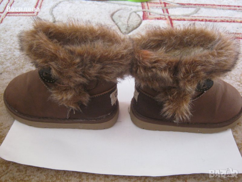 Нови топли детски боти 13 см. стелка, снимка 1