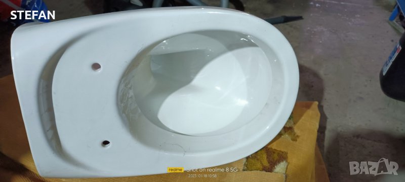 ново клекало за тоалетна и бутон за вода, снимка 1