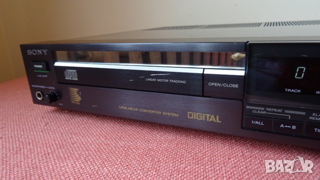 Sony CDP-302 ES HIGH END CD PLAYER, 1984, BU1 Mechanismus, с повреда , снимка 1