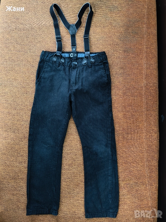 Детски панталон с тиранти 116 размер, снимка 1