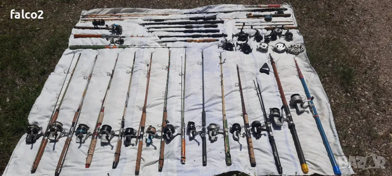 Руски ретро въдици и макари, снимка 1