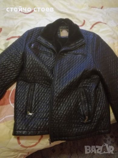 Кожено зимно яке, снимка 1