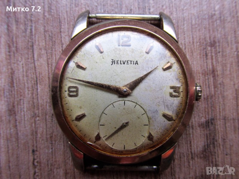 мъжки ръчен часовник - helvetia, снимка 1
